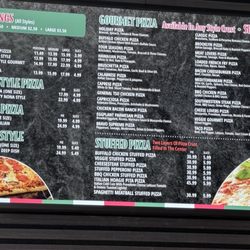 Bravo Pizza - Menu