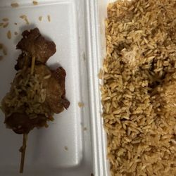 This is not teriyaki chicken wings and white rice