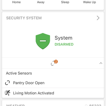 Accura Systems - iphone app lets me see the status of my alarm system and what sensors are active - Security Systems Near Me - Tucson, Arizona