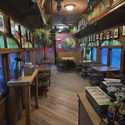 Train Cars Coffee and Kava - Inside