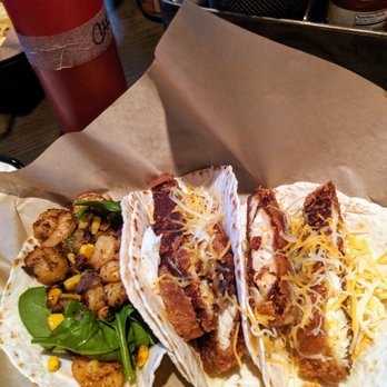 The Angry Goat Pub - Cajun shrimp (special) and fish taco - Pubs Near Me - Rochester, New York The Angry Goat Pub - Cajun shrimp (special) and fish taco - Pubs Near Me - Rochester, New York