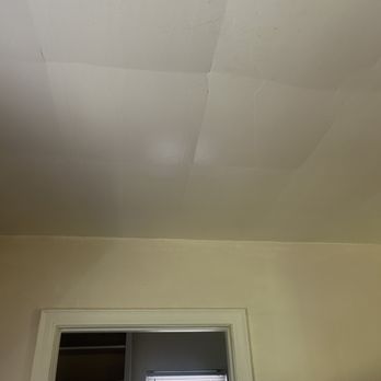 Logical Property Management - These are the ceilings with spackle slapped up there to hide the damage - Property Management Near Me Logical Property Management - These are the ceilings with spackle slapped up there to hide the damage - Property Management Near Me
