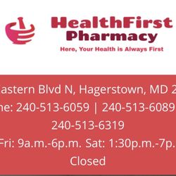 HealthFirst Pharmacy - Hours and location