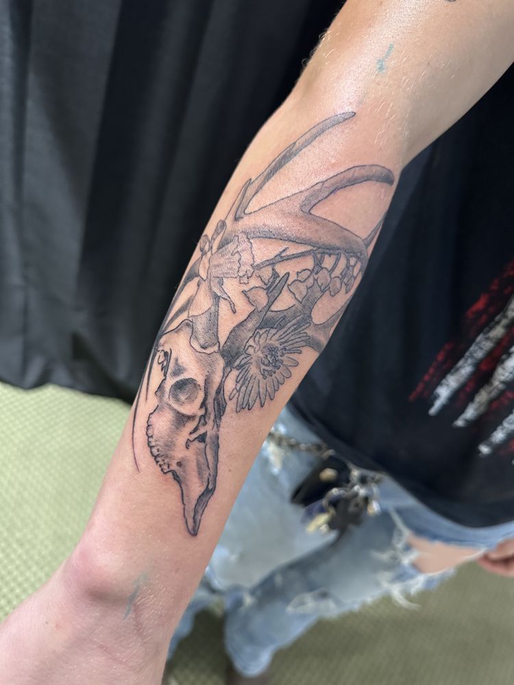 Silver Ink Tattoo Photos