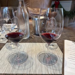 Dutcher Crossing Winery - Side by side Pinot tasting