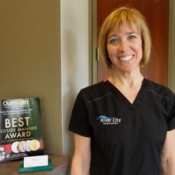 River City Dentistry - Dr. Susan Richardson Overstreet with the 2015 Best Bedside Manner Award