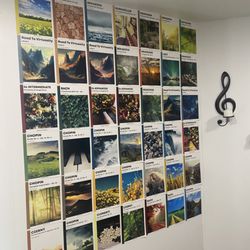 Michael Kravchuk - Wall of piano books.