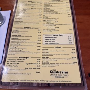 Country View Restaurant - Lunch menu - Breakfast & Brunch Near Me - Greenland, New Hampshire Country View Restaurant - Lunch menu - Breakfast & Brunch Near Me - Greenland, New Hampshire
