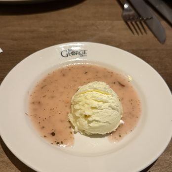 Triple George Grill - Butter with Italian dressing for the bread - Steakhouses Near Me - Las Vegas, Nevada