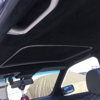 Bernie's Auto Upholstery - Suede Headliner. - Auto Upholstery Near Me - Santee, California
