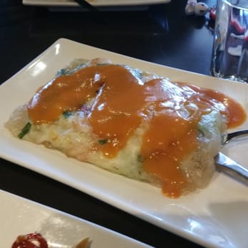 Facing East - Pancake w/ Mixed Seafood - Chinese Near Me - Bellevue, Washington