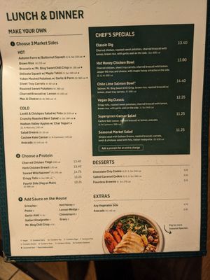 Menu photo 2 Dig Inn Boston, MA