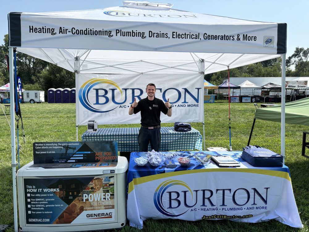 Slide of Burton AC Heating Plumbing And More