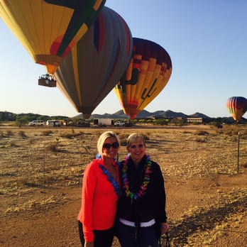 Hot Air Expeditions - Me and my girlfriend. - Hot Air Balloons Near Me - Phoenix, Arizona