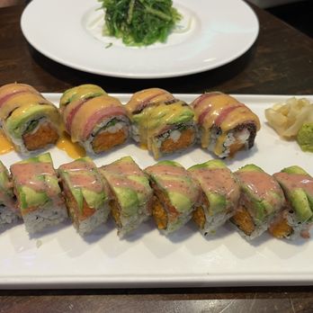 Liki Sushi Asian Bistro - Sunset Bivd Roll and Volcano Roll - Sushi Bars Near Me - Avon, Connecticut