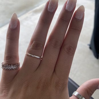 Happy Nails - Dip nails with added length. - Nail Salons Near Me - Panama City, Florida