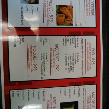 Pho Cali - Laminate menu - Vietnamese Near Me - Yuba City, California Pho Cali - Laminate menu - Vietnamese Near Me - Yuba City, California