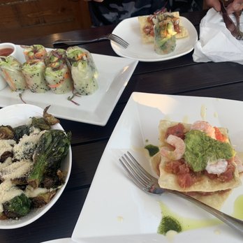 TWO60 Kitchen + Bar - Spring roll, poke tower, brussel sprouts - New American Near Me - Fairfield, California TWO60 Kitchen + Bar - Spring roll, poke tower, brussel sprouts - New American Near Me - Fairfield, California