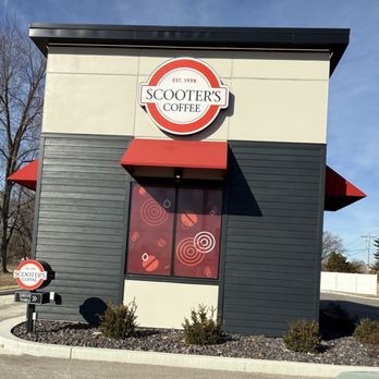Scooter's Coffee - Front of building. - Coffee & Tea Near Me - Godfrey, Illinois Scooter's Coffee - Front of building. - Coffee & Tea Near Me - Godfrey, Illinois