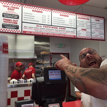 Five Guys - The menu - Burgers Near Me - Kirkland, Washington