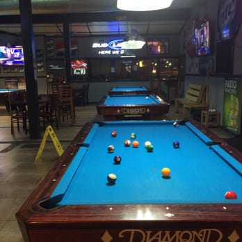 Courtyard Oyster Bar & Grill - A few of the pool tables in the corner - Sports Bars Near Me - Alabaster, Alabama Courtyard Oyster Bar & Grill - A few of the pool tables in the corner - Sports Bars Near Me - Alabaster, Alabama