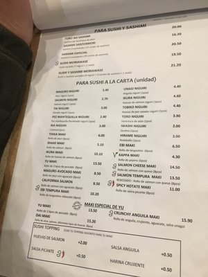 Menu photo 2 Ramen Dining Yu Barcelona, B Menu photo 2 Ramen Dining Yu Barcelona, B