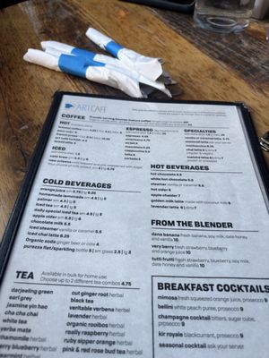 Menu photo 2 Art Cafe of Nyack Nyack, NY Menu photo 2 Art Cafe of Nyack Nyack, NY