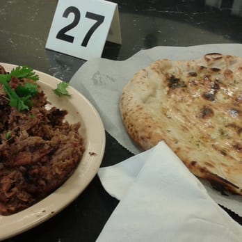 Mughals - Beef Bihari kabob & garlic naan - Pakistani Near Me - Norcross, Georgia Mughals - Beef Bihari kabob & garlic naan - Pakistani Near Me - Norcross, Georgia