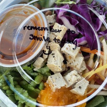 Greenlane - Ginger Sesame Crunch salad with tofu - Fast Food Near Me - Tampa, Florida