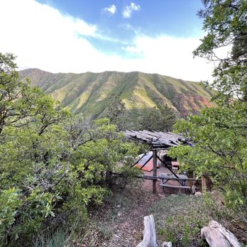 Ami's Acres Campgrounds - View toward the adjoining campsite, fairly private - RV Parks Near Me - Glenwood Springs, Colorado Ami's Acres Campgrounds - View toward the adjoining campsite, fairly private - RV Parks Near Me - Glenwood Springs, Colorado
