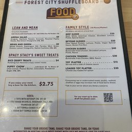 Menu Menu