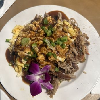 Shaka Shack - Squirt's Kalua Pork Loco Moco - Hawaiian Near Me - Alameda, California Shaka Shack - Squirt's Kalua Pork Loco Moco - Hawaiian Near Me - Alameda, California