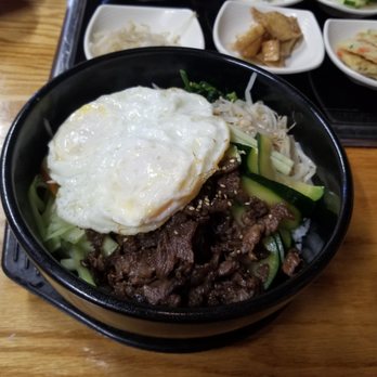 Joy Garden Korean BBQ Restaurant - "Dol Sot Bi Bim Bap" ($16.95) - Korean Near Me - Yakima, Washington Joy Garden Korean BBQ Restaurant - "Dol Sot Bi Bim Bap" ($16.95) - Korean Near Me - Yakima, Washington