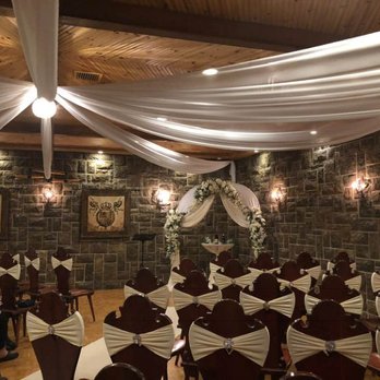 Royalty West Banquets - the ceremony was beautiful! Arch provided and decorated by the venue as well! - Venues & Event Spaces Near Me - Willow Springs, Illinois