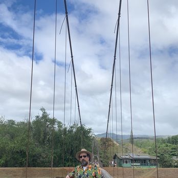 Hanapepe Swinging Bridge - 10/19/23 - Landmarks & Historical Buildings Near Me - Hanapepe, Hawaii Hanapepe Swinging Bridge - 10/19/23 - Landmarks & Historical Buildings Near Me - Hanapepe, Hawaii