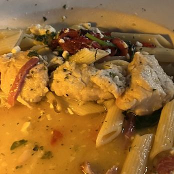Windham Restaurant - Chicken pasta dish (partially eaten) 2026 - American Near Me - Windham, New Hampshire