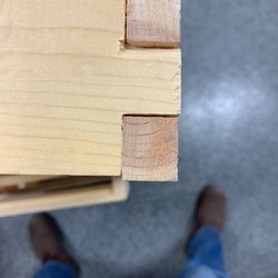 Deseret Hive Supply - Split joint and misalignment.