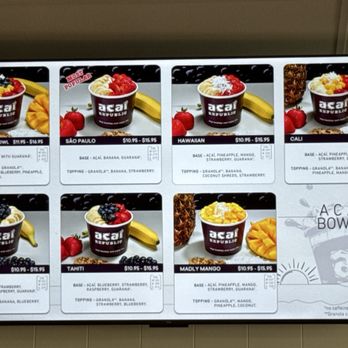 Acai Republic - Menu - Juice Bars & Smoothies Near Me - Baldwin Park, California