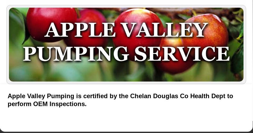 Slide of Apple Valley Pumping