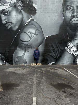 Outkast Mural by null