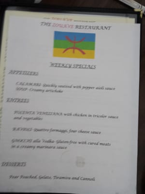 Menu photo 7 The Zouave Restaurant Seattle, WA Menu photo 7 The Zouave Restaurant Seattle, WA