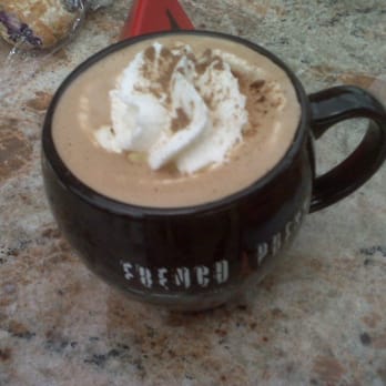 French Press - House hot cocoa (ghiardelli dark chocolate and half and half) - Coffee & Tea Near Me - Salem, Oregon French Press - House hot cocoa (ghiardelli dark chocolate and half and half) - Coffee & Tea Near Me - Salem, Oregon