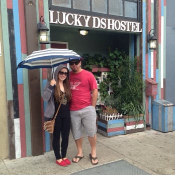 Lucky D's Hostel - The front! On a rainy day... - Hostels Near Me - San Diego, California Lucky D's Hostel - The front! On a rainy day... - Hostels Near Me - San Diego, California