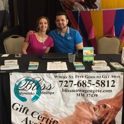 Bliss Bodyworks & MedSpa - Sarah and Antonio representing for Bliss Bodyworks and MedSpa at the St. Pete Beach Classic 2018.