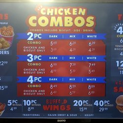 Fast Stop - Krispy Krunchy Chicken Menu (Open Weekdays)