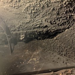 A Clean Sweep Chimney Service - How dirty our fireplace was.