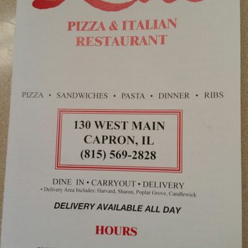 Rosa's Italian Restaurant - pizza and italian restaurant - Italian Near Me - Capron, Illinois Rosa's Italian Restaurant - pizza and italian restaurant - Italian Near Me - Capron, Illinois