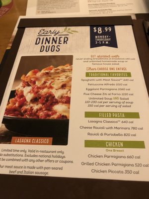 Menu photo 6 Olive Garden Italian Restaurant Pooler, GA