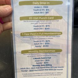 Snowmass Village Recreation Center - Daily rates