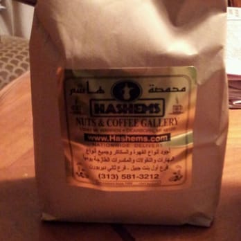 Hashems Nuts & Coffee Gallery - Fresh ground french roast espresso. $8.99 Can't wait to try. The aroma is great! - Coffee & Tea Near Me - Dearborn, Michigan Hashems Nuts & Coffee Gallery - Fresh ground french roast espresso. $8.99 Can't wait to try. The aroma is great! - Coffee & Tea Near Me - Dearborn, Michigan
